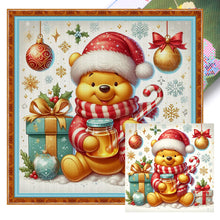 Load image into Gallery viewer, Winnie The Pooh&#39;S Honey Jar - 11CT Stamped Cross Stitch 45*45CM
