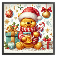 Load image into Gallery viewer, Winnie The Pooh&#39;S Honey Jar - 11CT Stamped Cross Stitch 45*45CM
