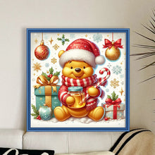 Load image into Gallery viewer, Winnie The Pooh&#39;S Honey Jar - 11CT Stamped Cross Stitch 45*45CM
