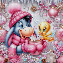 Load image into Gallery viewer, Winnie The Pooh And El - 11CT Stamped Cross Stitch 45*45CM
