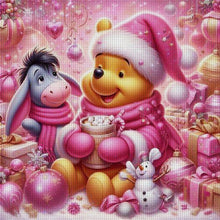 Load image into Gallery viewer, Winnie The Pooh And El - 11CT Stamped Cross Stitch 45*45CM
