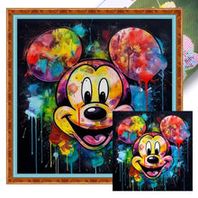 Load image into Gallery viewer, Mickey Head - 11CT Stamped Cross Stitch 40*40CM
