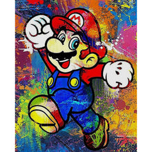 Load image into Gallery viewer, Mario - 11CT Stamped Cross Stitch 40*50CM
