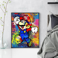 Load image into Gallery viewer, Mario - 11CT Stamped Cross Stitch 40*50CM
