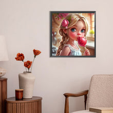 Load image into Gallery viewer, Smart Candy Girl 30*30CM(Canvas) Full Round Drill Diamond Painting
