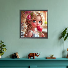 Load image into Gallery viewer, Smart Candy Girl 30*30CM(Canvas) Full Round Drill Diamond Painting
