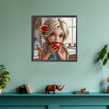 Load image into Gallery viewer, Smart Candy Girl 30*30CM(Canvas) Full Round Drill Diamond Painting
