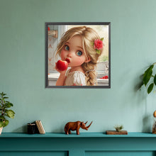 Load image into Gallery viewer, Smart Candy Girl 30*30CM(Canvas) Full Round Drill Diamond Painting
