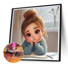 Load image into Gallery viewer, Smart Candy Girl 30*30CM(Canvas) Full Round Drill Diamond Painting
