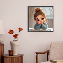 Load image into Gallery viewer, Smart Candy Girl 30*30CM(Canvas) Full Round Drill Diamond Painting
