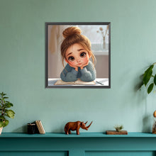 Load image into Gallery viewer, Smart Candy Girl 30*30CM(Canvas) Full Round Drill Diamond Painting
