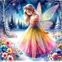 Load image into Gallery viewer, Butterfly Elf 50*50CM(Canvas) Full Round Drill Diamond Painting
