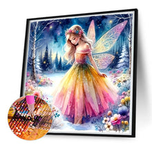 Load image into Gallery viewer, Butterfly Elf 50*50CM(Canvas) Full Round Drill Diamond Painting
