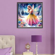 Load image into Gallery viewer, Butterfly Elf 50*50CM(Canvas) Full Round Drill Diamond Painting
