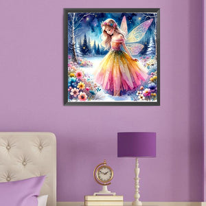 Butterfly Elf 50*50CM(Canvas) Full Round Drill Diamond Painting