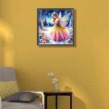 Load image into Gallery viewer, Butterfly Elf 50*50CM(Canvas) Full Round Drill Diamond Painting
