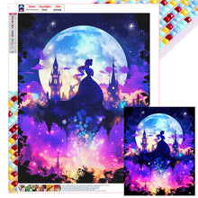 Load image into Gallery viewer, Disney Princess Silhouette 40*50CM(Canvas) Full Square Drill Diamond Painting
