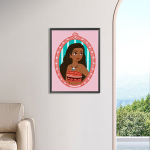 Disney Princess-Princess Moana 30*40CM(Canvas) Full Square Drill Diamond Painting