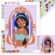 Load image into Gallery viewer, Disney Princess-Princess Jasmine 30*40CM(Canvas) Full Square Drill Diamond Painting
