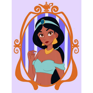 Disney Princess-Princess Jasmine 30*40CM(Canvas) Full Square Drill Diamond Painting