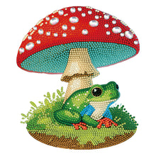 Load image into Gallery viewer, Special Shape Desktop Diamond Painting Art Home Decor (Mushroom Umbrella Frog 1)
