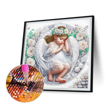 Load image into Gallery viewer, Angel Child 30*30CM(Canvas) Partial Special Shaped Drill Diamond Painting
