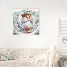 Load image into Gallery viewer, Angel Child 30*30CM(Canvas) Partial Special Shaped Drill Diamond Painting
