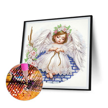 Load image into Gallery viewer, Angel Child 30*30CM(Canvas) Partial Special Shaped Drill Diamond Painting
