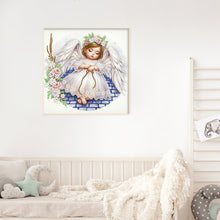 Load image into Gallery viewer, Angel Child 30*30CM(Canvas) Partial Special Shaped Drill Diamond Painting
