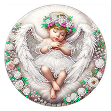 Load image into Gallery viewer, Angel Child 30*30CM(Canvas) Partial Special Shaped Drill Diamond Painting
