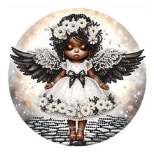 Load image into Gallery viewer, Angel Child 30*30CM(Canvas) Partial Special Shaped Drill Diamond Painting
