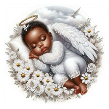 Load image into Gallery viewer, Angel Child 30*30CM(Canvas) Partial Special Shaped Drill Diamond Painting
