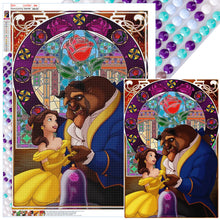 Load image into Gallery viewer, Beauty And The Beast 50*70CM(Canvas) Full Round Drill Diamond Painting
