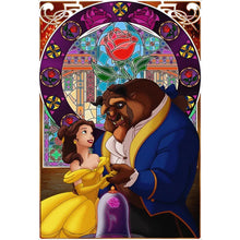 Load image into Gallery viewer, Beauty And The Beast 50*70CM(Canvas) Full Round Drill Diamond Painting
