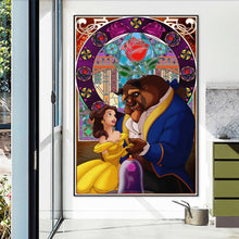 Load image into Gallery viewer, Beauty And The Beast 50*70CM(Canvas) Full Round Drill Diamond Painting
