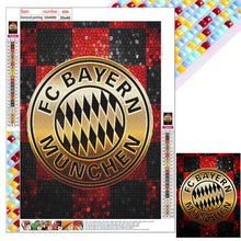 Load image into Gallery viewer, Bayern Munich Football Club Logo 30*40CM(Canvas) Full Square Drill Diamond Painting

