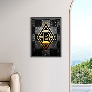 Monchenglatbach Logo 30*40CM(Canvas) Full Square Drill Diamond Painting