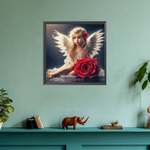 Load image into Gallery viewer, Angel Girl 30*30CM(Canvas) Full Round Drill Diamond Painting
