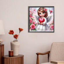 Load image into Gallery viewer, Angel Girl 30*30CM(Canvas) Full Round Drill Diamond Painting
