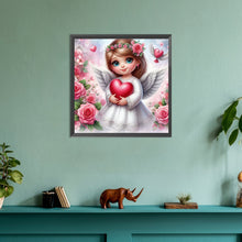 Load image into Gallery viewer, Angel Girl 30*30CM(Canvas) Full Round Drill Diamond Painting
