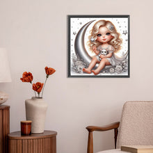 Load image into Gallery viewer, Angel Girl 30*30CM(Canvas) Full Round Drill Diamond Painting
