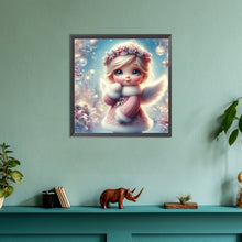 Load image into Gallery viewer, Angel Girl 30*30CM(Canvas) Full Round Drill Diamond Painting
