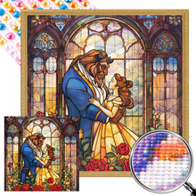 Load image into Gallery viewer, Beauty And The Beast 40*40CM(Picture) Full AB Round Drill Diamond Painting
