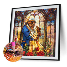 Load image into Gallery viewer, Beauty And The Beast 40*40CM(Picture) Full AB Round Drill Diamond Painting
