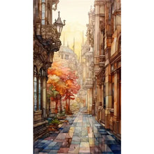 Load image into Gallery viewer, Street 40*70CM(Picture) Full AB Round Drill Diamond Painting
