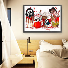 Load image into Gallery viewer, Skull Cup Dessert - 70*55CM 11CT Stamped Cross Stitch
