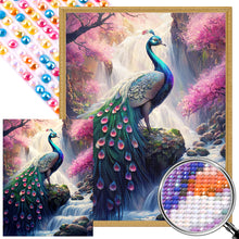 Load image into Gallery viewer, Peacock 50*65CM(Picture) Full AB Round Drill Diamond Painting
