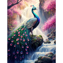 Load image into Gallery viewer, Peacock 50*65CM(Picture) Full AB Round Drill Diamond Painting
