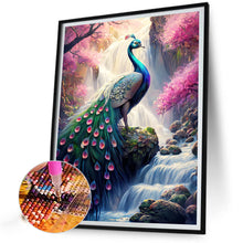 Load image into Gallery viewer, Peacock 50*65CM(Picture) Full AB Round Drill Diamond Painting
