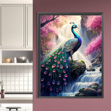 Load image into Gallery viewer, Peacock 50*65CM(Picture) Full AB Round Drill Diamond Painting
